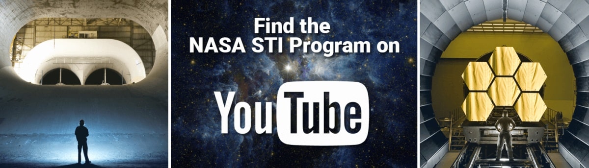 find the sti program on youtube over images of scientists in test facilities and image of stars in space
